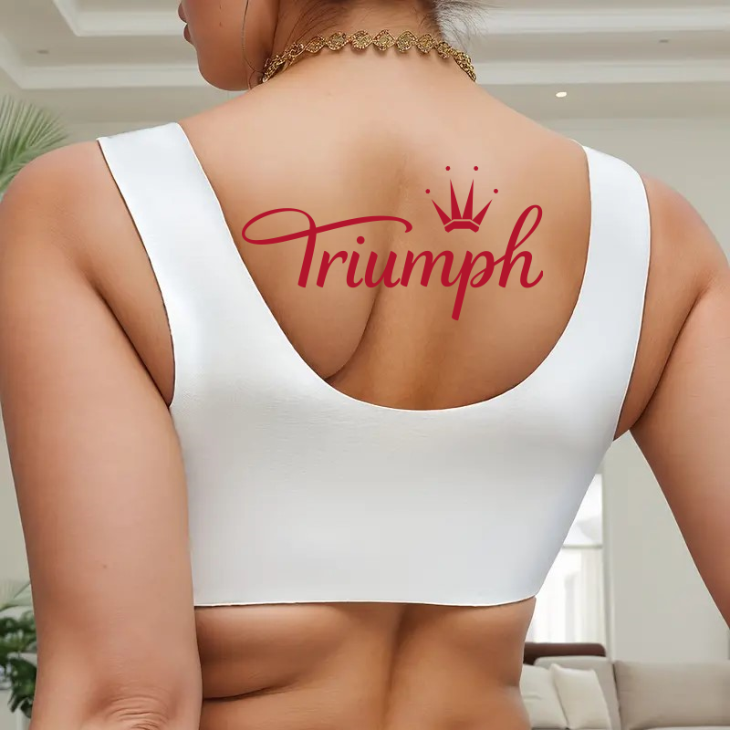 TRIUMPH® - 3 PCS✨Guziki Z Przodu Seksowny Koronka Zebrane Bielizna