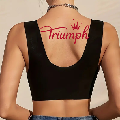 TRIUMPH® - 3 PCS✨Guziki Z Przodu Seksowny Koronka Zebrane Bielizna